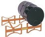 Model DR – 2 Drum Rack for 55 – Gallon. Four Sided fork truck entry. Can be stacked up to 4 high. 45.5″W x 12.5″H x 30″D.. Ship Box Knocked Down.