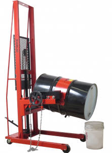 Part Number 240144 Model DRA-55-1K Capacity 800 lb/full drum – 500 lb/half drum lb Weight 118 lb Overall Width 35″ Overall Height 15″ Overall Depth 30.5″