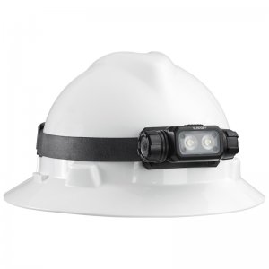 The Sledge is a ruggedized , rechargeable, flood beam headlamp. Dual LED provides multiple modes of lighting. Four output modes : Low, Medium, High & THRO (Max. Brightnessof 1,00 Lumens )