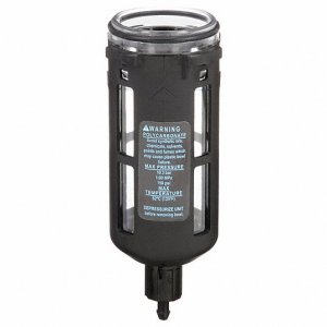 Allegro Lubricating Manual Drain Bowl & Guard