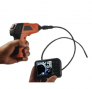 FLEXBORE Micro Diameter Videoborescopes. 4.5mm x 990mmL Extension Cable. Detachable , wireless monitor LCD for high resolution colour remote viewing. Includes carrying case, clip on angle mirror & magnet 4AA Batteries. For HVAC, Automotive & Ind