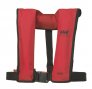 Helly Hansen CHARLIE Inflatable Life Jacket 150N. Size : Standard. EN ISO 12402-3. Colour : Dark Red. Recommended for mariners.