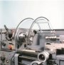 Latheguard , Extra Large; c/w Heavy duty mounting bracket. Accomodate 3 & 4 jaw chucks. Use with Chucks up to 20″ Diameter.