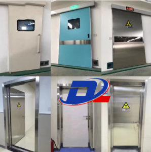 Sliding Lead Door Barrier X-ray Shielding Lead Screen Protection