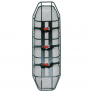 CONFINED SPACE : Gazelle Basket Stretcher, 85″ x 20″ x 8″.