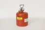 EAGLE 5-Gallon HDPE Chemical Waste Disposal Can for temporary storage of liquid chemical waste. Red. 12 1/2″ x 18 1/2″H