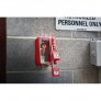Group Lockout Box, Plastic, Portable/Wall Mounted, Hinged. Accomodate 8 Padlocks 820VA1