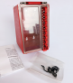 Group Lockout Box, Plastic, Portable/Wall Mounted, Hinged. Accomodate 8 Padlocks 820VA1