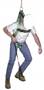 Miller Relief Step Safety Device, to alleviate the effects of orthostatic intolerance, also known as suspension trauma. Small & light. Attach to any brand of full body harness