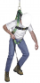 Miller Relief Step Safety Device, to alleviate the effects of orthostatic intolerance, also known as suspension trauma. Small & light. Attach to any brand of full body harness