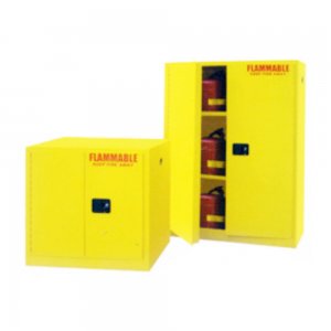 RESACO Flammables Storage Cabinets Complete with Shelves, Trays, Self-Latch Standard Door