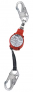 Self-Retracting Webbing Lanyard, c/w Swivel Snap Hook & Locking Snap Hook.. Inckudes Shock Absorber. 310 Load Capacity
