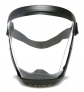 Transparent Full Face Shield Windproof Anti-fog Shield Super Protective Face Shield for Adults ( Scratch & Chemical Resistant)