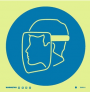 5645 Face shield symbol 6″ x 6″ Symbol 5645JJPR