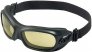 Jackson V80 Wildcat Safety Goggles, Amber Anti-Fog Lenses with Black Frame. High Heat Resistant up to 175 Deg.C 3013712