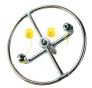 S39-397, Eyewash and Spray Ring Assembly with Supply Stem