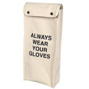Salisbury Glove Bag, 1-Pocket. 12″Length Glove Bag WHITE