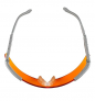 Smith and Wesson Safety Glasses (19829), Magnum 3G Safety Eyewear, Orange Lenses with Platinum Frame 3011678