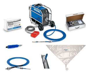 Contractor Rotary Tube Cleaning Kit • RAM-PRO-60-KIT-5/8-25Q