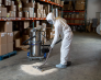 Large Volume Industrial Wet/Dry Explosion Proof Vacuum, Air Powered • VAC-EX-AV-25SS [EX1-110HAV]