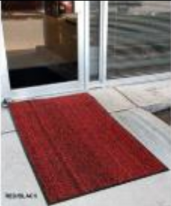 TUFF FLUSH Anti-Fatigue Mat Red PPV-2434DS-RB