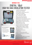 SEW0115C USB 10KV Datalogging Insulation Tester 6310INLeaflet_V03_1