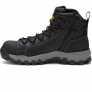 CAT P726003 THRESHOLD REBOUND ZIP WP CT WORK BOOTS, BLACK