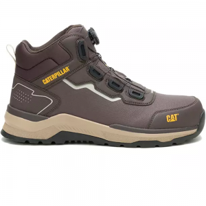 CAT P726743 INDUCTOR TECH MID S3 CT SAFETY SHOE, BROWN
