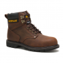 CAT P89586 SECOND SHIFT STEEL TOE BOOT, DARK BROWN