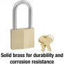 MASTER LOCK 140DLF SOLID BODY PADLOCK