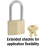 MASTER LOCK 140DLF SOLID BODY PADLOCK