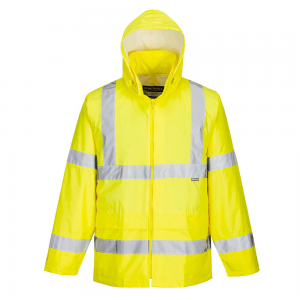 PORTWEST H440 HI-VIS RAIN JACKET