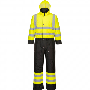 PORTWEST S485 HI-VIS CONTRACT WINTER COVERALL
