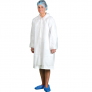 PORTWEST D118WHRXL PP DISPOSABLE VISITOR COAT, WHITE, XL (200PCS/PKT)