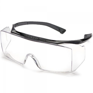 UNIVET 5X2000000 SAFETY OVERSPEC, CLEAR LENS, AS/AF/UV