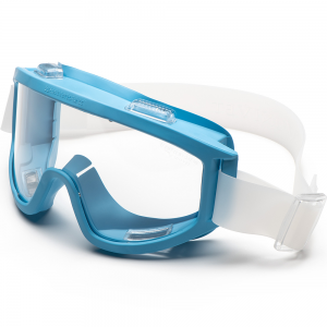 UNIVET 611S10002 BYOXENE CLEAR INDIRECT CLEANROOM GOGGLES