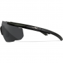 WILEY X 308 GREY + CLEAR + LIGHT RUST SABER ADVANCE SAFETY EYEWEAR