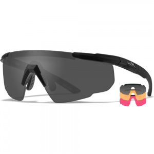 WILEY X 309 GREY + LIGHT RUST + VERMILLION SABER ADVANCE SAFETY EYEWEAR