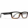 WILEY X CONTOUR SAFETY RX FRAME GLOSS BLACK BROWN