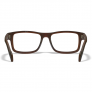 WILEY X EPIC SAFETY RX FRAME HICKORY BROWN