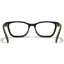 WILEY X SERENITY SAFETY RX FRAME GLOSS BLACK/OLIVE DEMI
