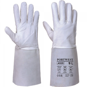 PORTWEST A520 PREMIUM TIG WELDING GAUNTLET GLOVES