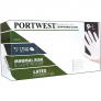 PORTWEST A910 POWDERED LATEX DISPOSABLE GLOVE
