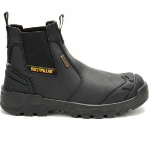 CAT P91818 STRIVER XL CHELSEA ST WP SAFETY SHOE, BLACK