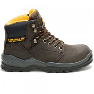 CAT P91821 STRIVER STEEL TOE SAFETY SHOE, BROWN