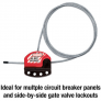 MASTER LOCK S806 CABLE LOCKOUT