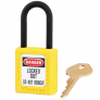 MASTER LOCK 406KAMKW417YLW ZENEX SAFETY PADLOCKS