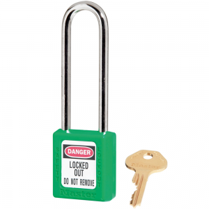 MASTER LOCK 410KAMKLTW417GRN ZENEX SAFETY PADLOCKS