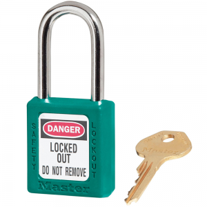 MASTER LOCK 410TEAL ZENEX SAFETY PADLOCKS