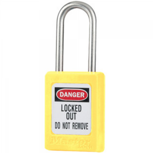 MASTER LOCK S33YLW ZENEX SNAP LOCK SAFETY PADLOCKS